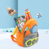 Engineering Vehicle Toddler Backpack Plush Preschool Bag