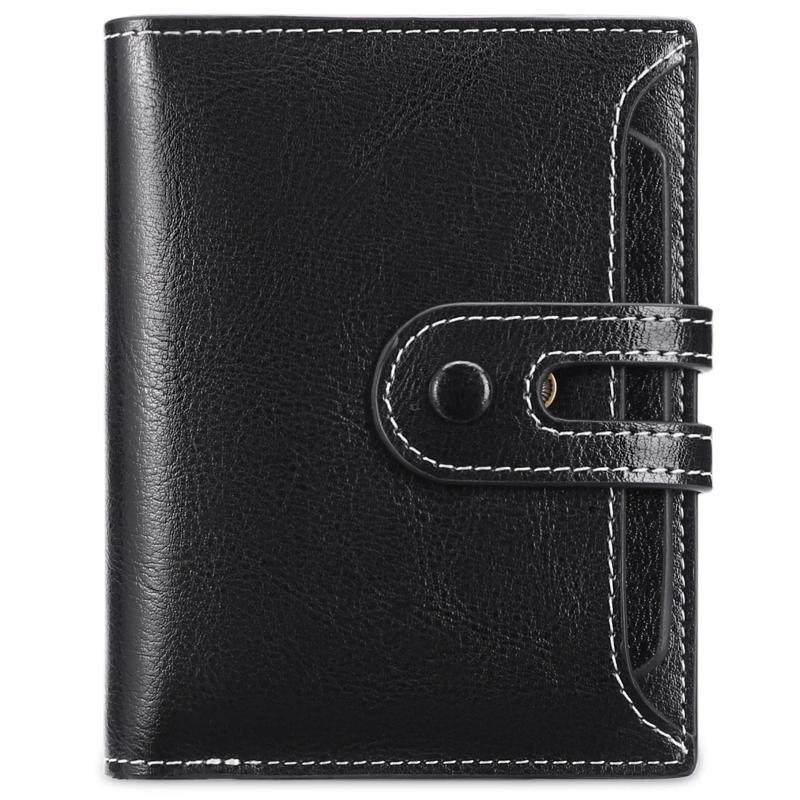 Multi-functional Leather Women's Wallet with Zipper