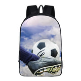 Football Backpack Polyester Schoolbag Mochila Escolar Kid's Bag