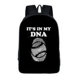 Football Backpack Polyester Schoolbag Mochila Escolar Kid's Bag