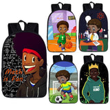 Cartoon Boy Shoulder Backpack Polyester Primary School Bags