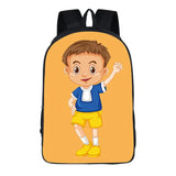 Cartoon Boy Shoulder Backpack Polyester Primary School Bags