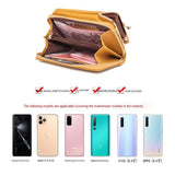 Women's Mobile Phone Bag and Litchi Grain Solid Straddle Bag