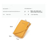 Women's Mobile Phone Bag and Litchi Grain Solid Straddle Bag