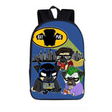 Funny Stranger Cat Backpack Creative Polyester Comfortable Student School Bags