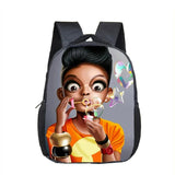African Girls Kindergarten Schoolbag Children Backpack
