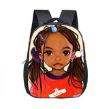African Girls Kindergarten Schoolbag Children Backpack