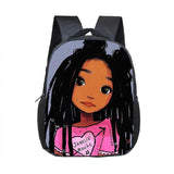 African Girls Kindergarten Schoolbag Children Backpack