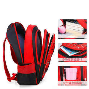 Spider Boy Backpack Schoolbag Kids Kindergarten Toddler Bag