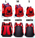Spider Boy Backpack Schoolbag Kids Kindergarten Toddler Bag