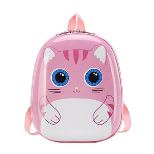 Preppy Style Girls Backpack Cartoon Hard Shell Backpack Kid Kindergarten