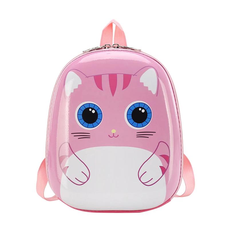 Preppy Style Girls Backpack Cartoon Hard Shell Backpack Kid Kindergarten