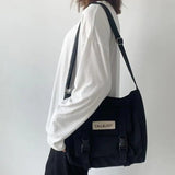 Canvas Messenger Bag Vintage Nylon Water Proof Shoulder Bag
