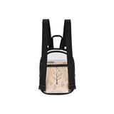 Men Clear Backpack Casual Outdoor PVC Rucksack Schoolbag