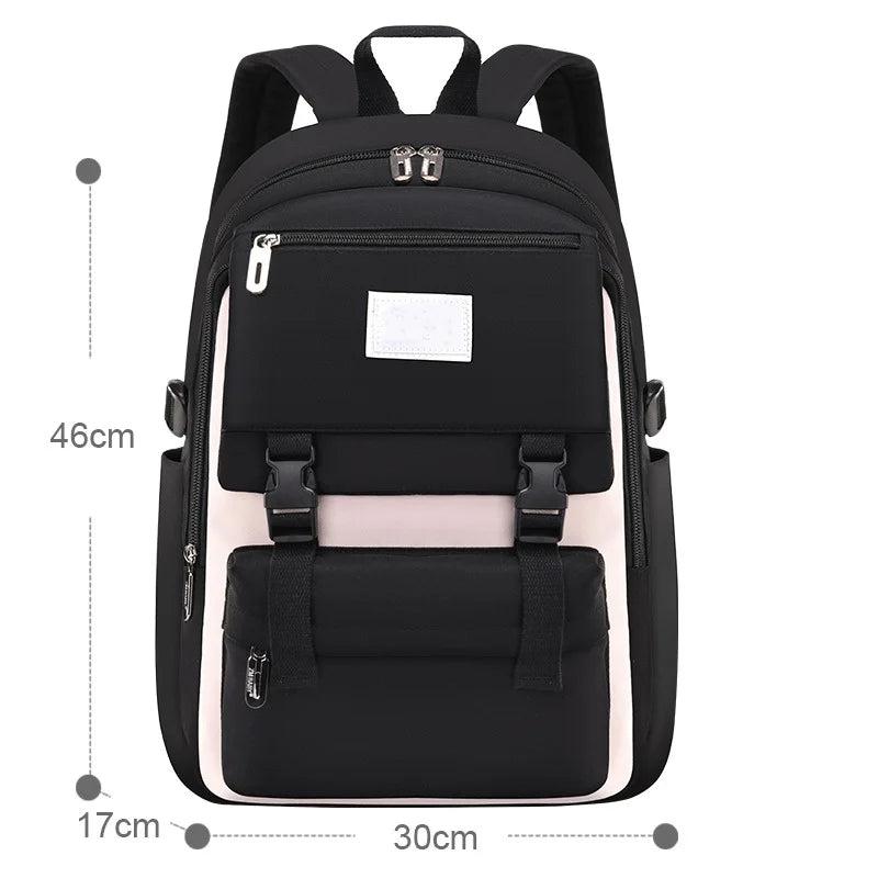 Waterproof Big Schoolbag Children Backpack for Teenage Girls