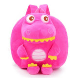 Kids Plush Dinosaur Backpack - Cute Cartoon Rucksack for School and Travel