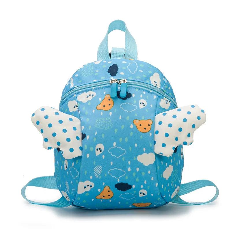 Kids School Bag Anti-lost Baby Backpack Canvas Backpack