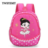 Kids Backpack Girls Dance Latin Ballet Bag Waterproof Nylon Children School Bags
