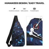 Men's Chest Bag Messenger Bag Shoulder Bag Lightweight Outdoor Sports Travel