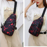 Men's Chest Bag Messenger Bag Shoulder Bag Lightweight Outdoor Sports Travel