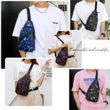 Men's Chest Bag Messenger Bag Shoulder Bag Lightweight Outdoor Sports Travel