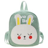 Girls' Cartoon Animal Canvas Pink Backpack