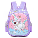 Dinosaur Cartoon Kindergarten Bag For Kids Backpacks Unicorn