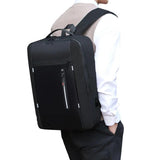 Unisex Travel Rucksack Shoulder Laptop Bag USB Charge School Large Backpack