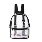 Clear Backpack Multifunction Rucksack Durable Large Capacity Transparent Bag