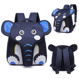 Elephant School Backpack for Kids 3D Animal Boys Girls' Backpacks