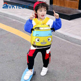 3D Cartoon Bus Toddler Backpack for Kids