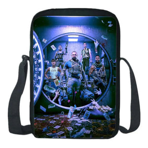 Army Of The Dead Shoulder Bag Men Crossbody Bookbag Teen Messenger Bags