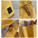 College Style Laptop Backpack Large Capacity Student Bookbag