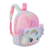 Cartoon Plush Backpack Pony Backpack Kids School Bag Kindergarten