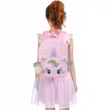 Cartoon Plush Backpack Pony Backpack Kids School Bag Kindergarten