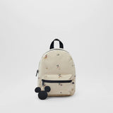 Dog Cotton Canvas Children's Backpack for Kids Boys Girls