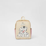 Dog Cotton Canvas Children's Backpack for Kids Boys Girls