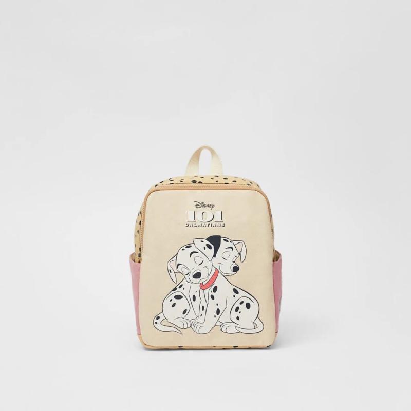 Dog Cotton Canvas Children's Backpack for Kids Boys Girls