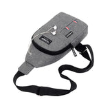 Men's Outdoor Chest Bag for Cycling and Travel