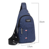 Men's Outdoor Chest Bag for Cycling and Travel