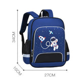 Astronauts Reflective Tape Unisex School Bag