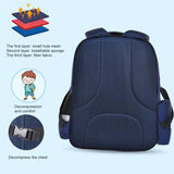 Astronauts Reflective Tape Unisex School Bag