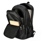 Large Capacity Laptop Backpack with Portable Pockets for Outdoor Use