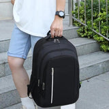 Large Capacity Laptop Backpack with Portable Pockets for Outdoor Use