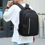 Large Capacity Laptop Backpack with Portable Pockets for Outdoor Use