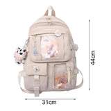 Teen Girls Backpack Anti Theft School Bag Large Capacity