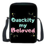 Quackity Mini Backpack Crossbody Bag School Bag Casual Boy Girl Shoulder Bag