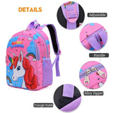 Unicorn Schoolbag For Girls Cartoon School Backpack Kindergarten Student