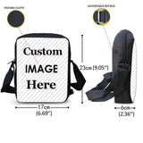 Kids Messenger Bag with Horse Graphic Print