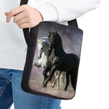 Horse Pattern Printing Lunch Bag for Children Shoulder Bag